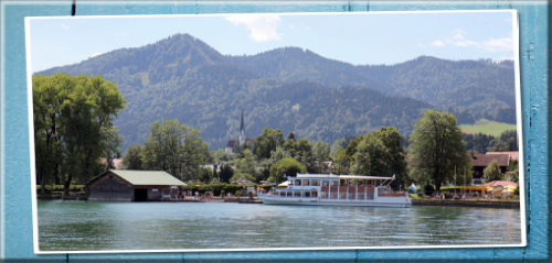 Schifffahrt über den Tegernsee